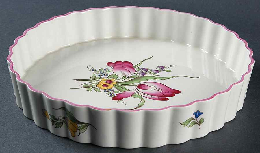 Marlborough Sprays 9" Quiche by Spode-1