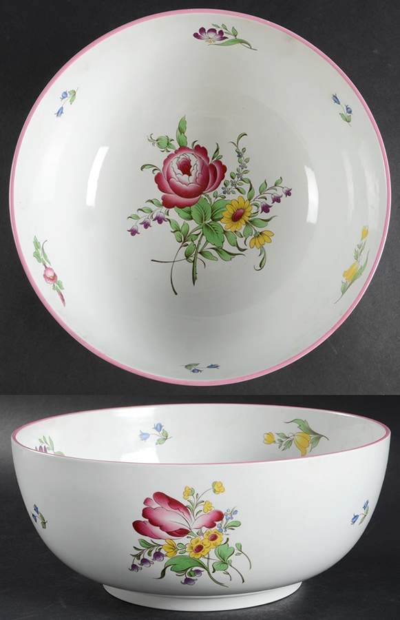 Marlborough Sprays 9" Salad Serving Bowl by Spode-1