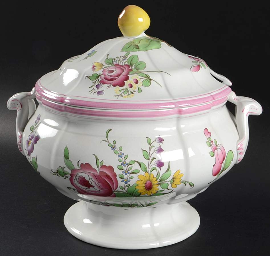 Marlborough Sprays Tureen &  Lid by Spode-1