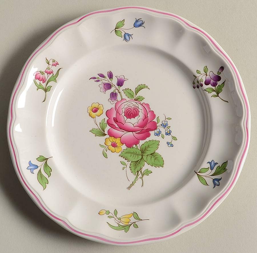 Marlborough Sprays Bread & Butter Plate by Spode-1