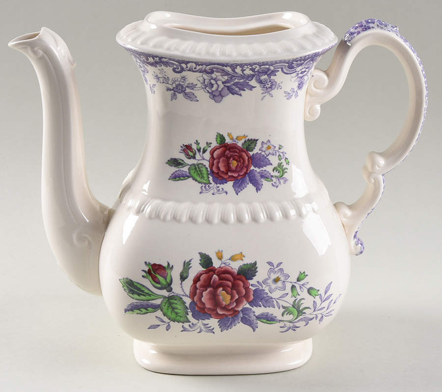 Mayflower Coffee Pot No Lid by Spode-1