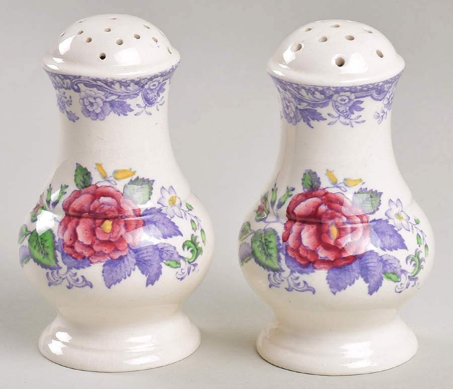 Mayflower Salt & Pepper Set by Spode-1