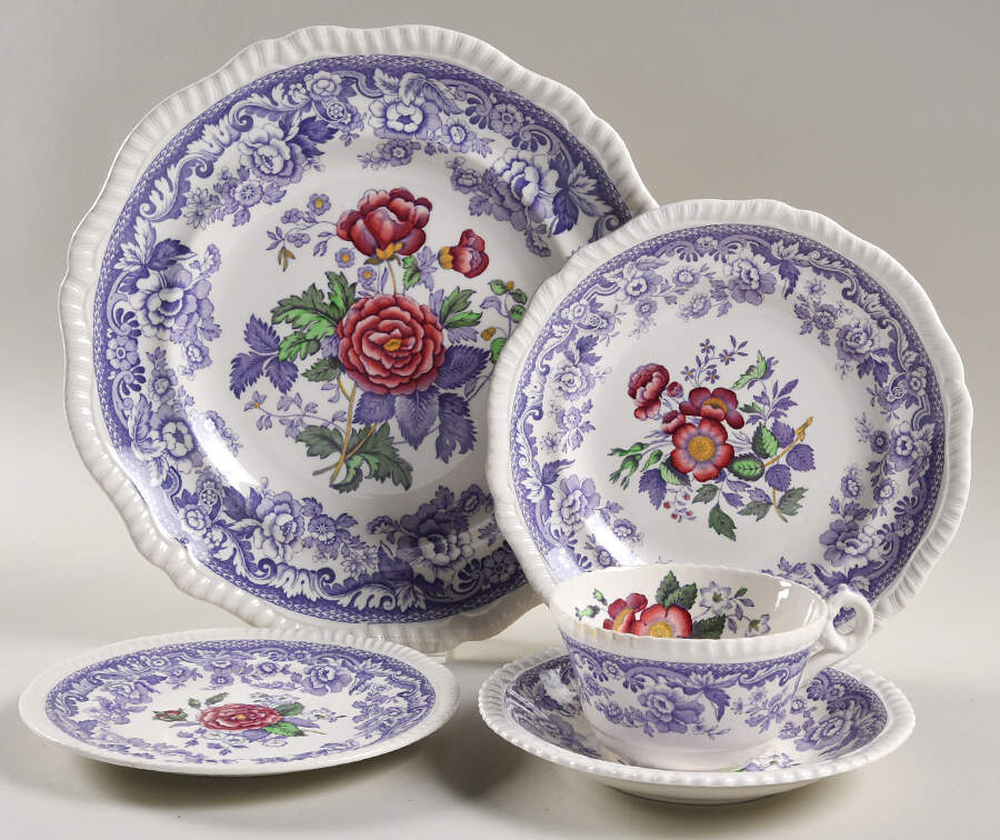 Mayflower 40 Piece Estate Set by Spode-1