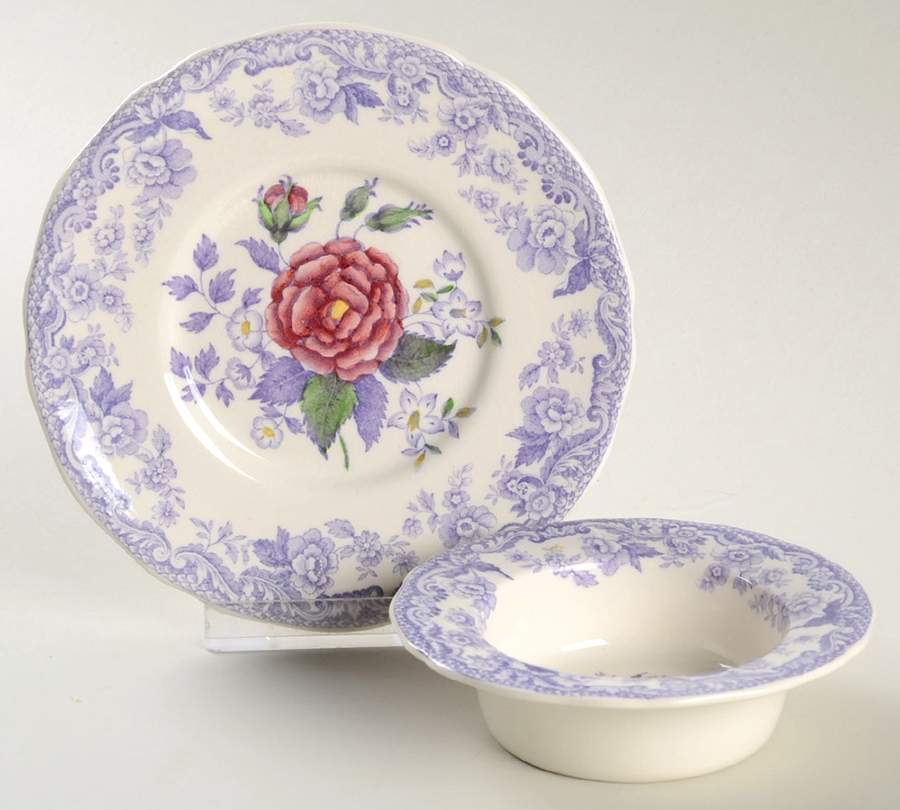Mayflower Ramekin & Saucer Set by Spode-1