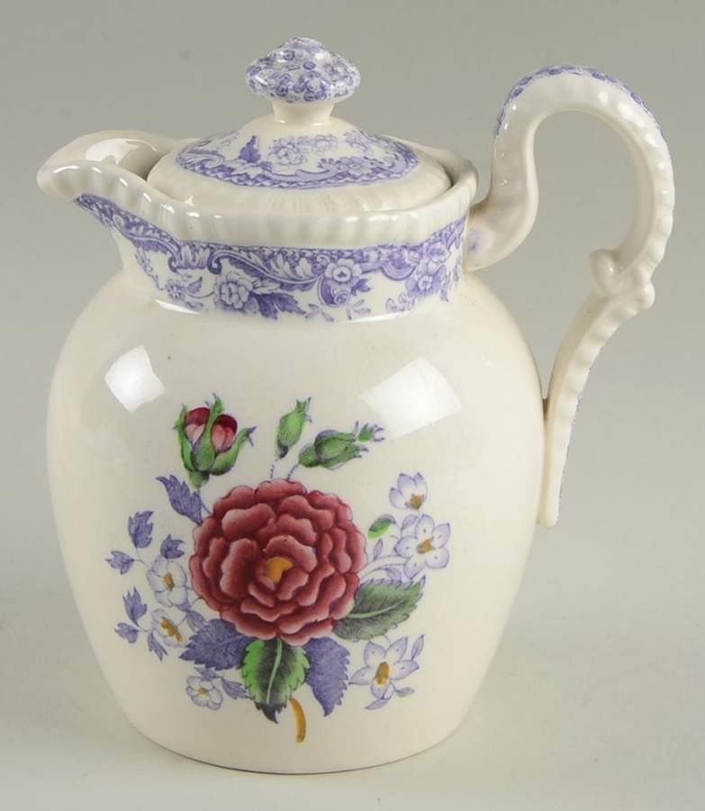 Mayflower Hot Water Jug & Lid by Spode-1