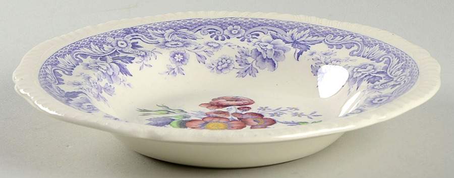 Mayflower Round Butter No Lid by Spode-1