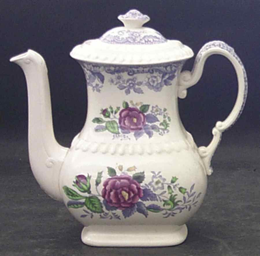 Mayflower Coffee Pot & Lid by Spode-1
