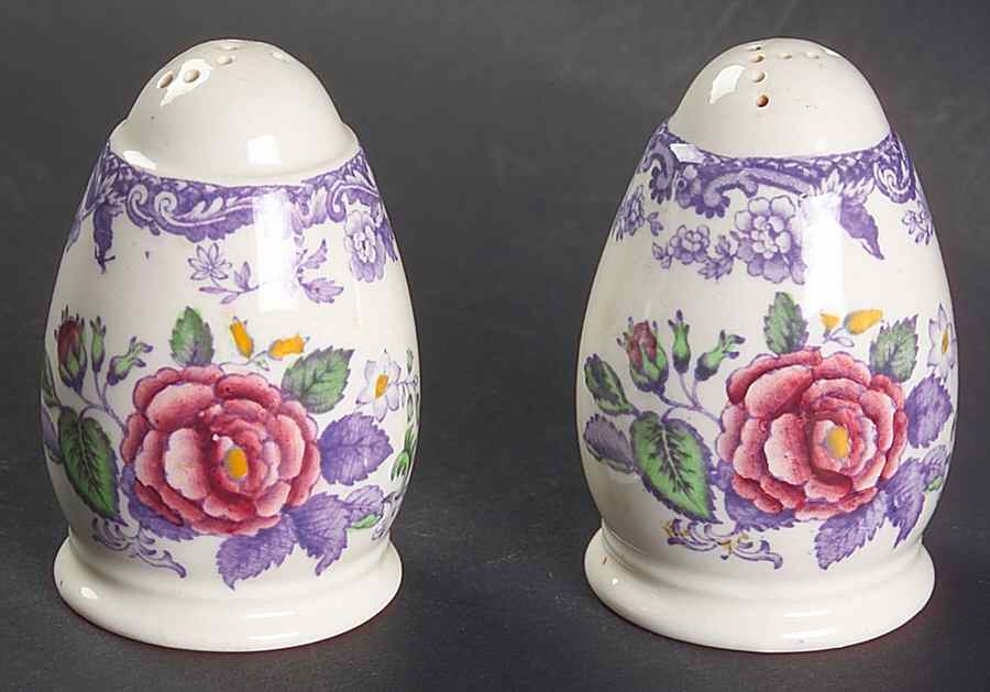 Mayflower Salt & Pepper Set by Spode-1