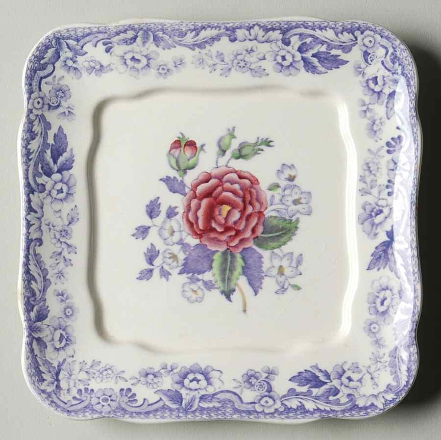 Mayflower Square Butter No Lid by Spode-1
