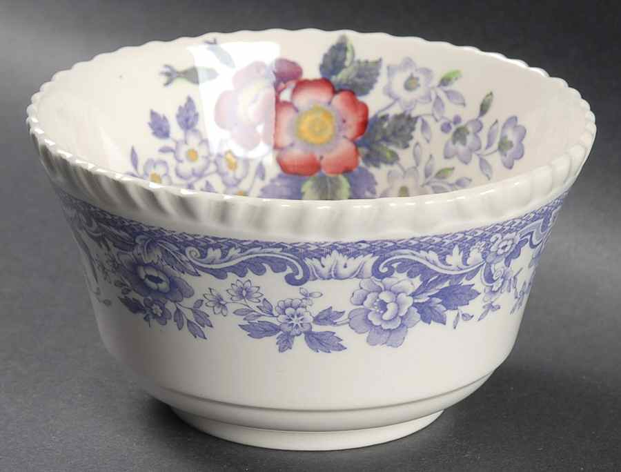 Mayflower Cranberry Bowl by Spode-1
