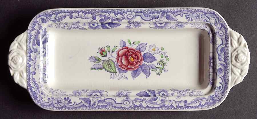 Mayflower 1/4 Lb Butter No Lid by Spode-1