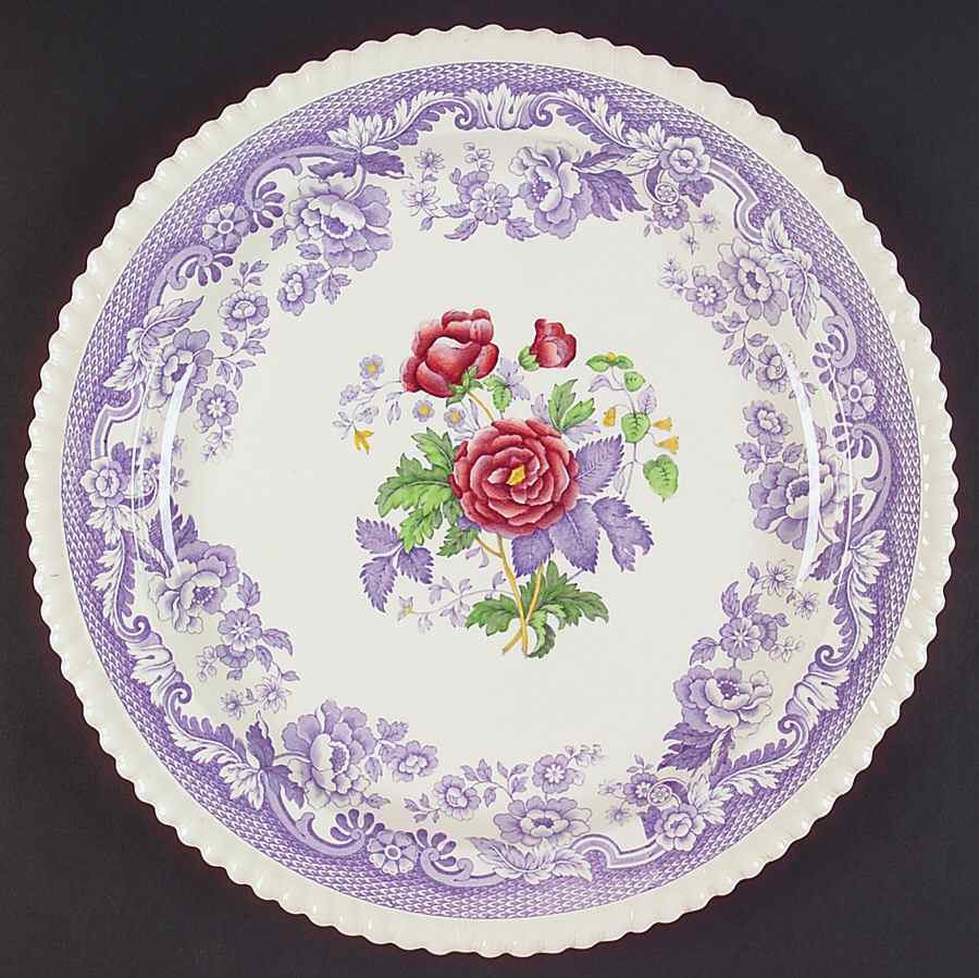 Mayflower 12" Chop Plate (Round Platter) by Spode-1