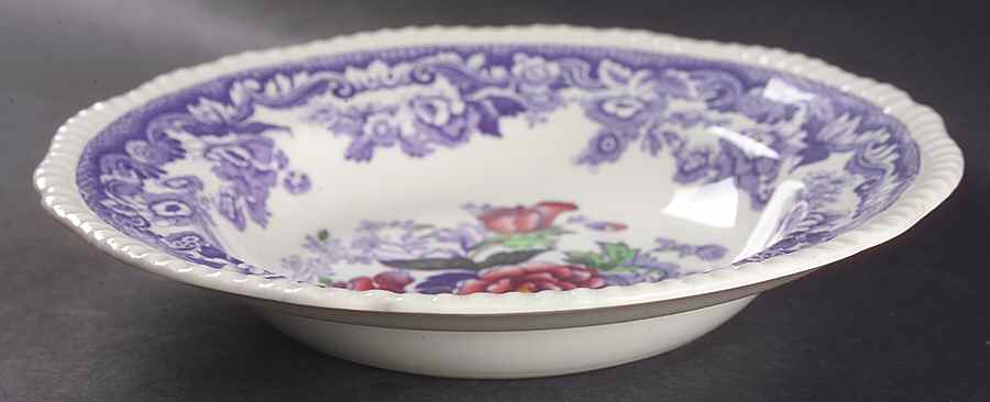 Mayflower Large Rim Soup Bowl by Spode-1