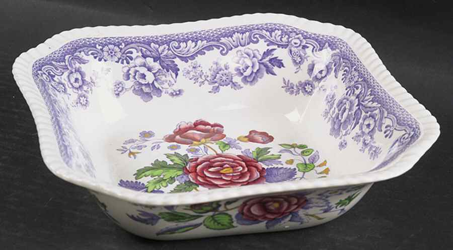 Mayflower 8" Square Vegetable Bowl by Spode-1