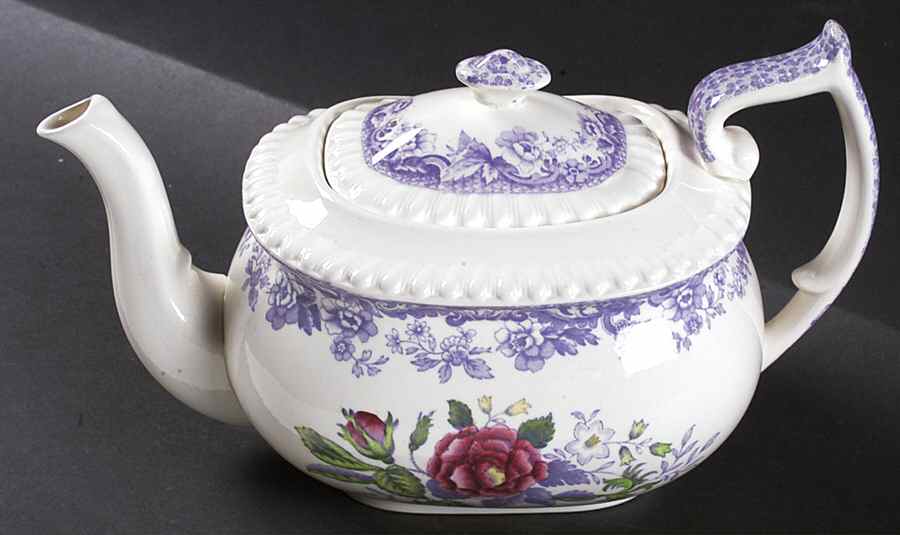 Mayflower Teapot & Lid by Spode-1