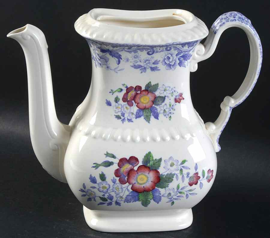 Mayflower Coffee Pot No Lid by Spode-1