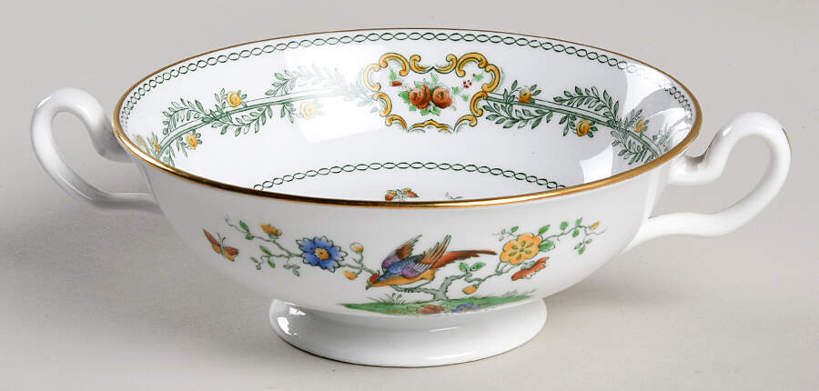 Mayfair Footed Cream Soup Bowl by Spode-1