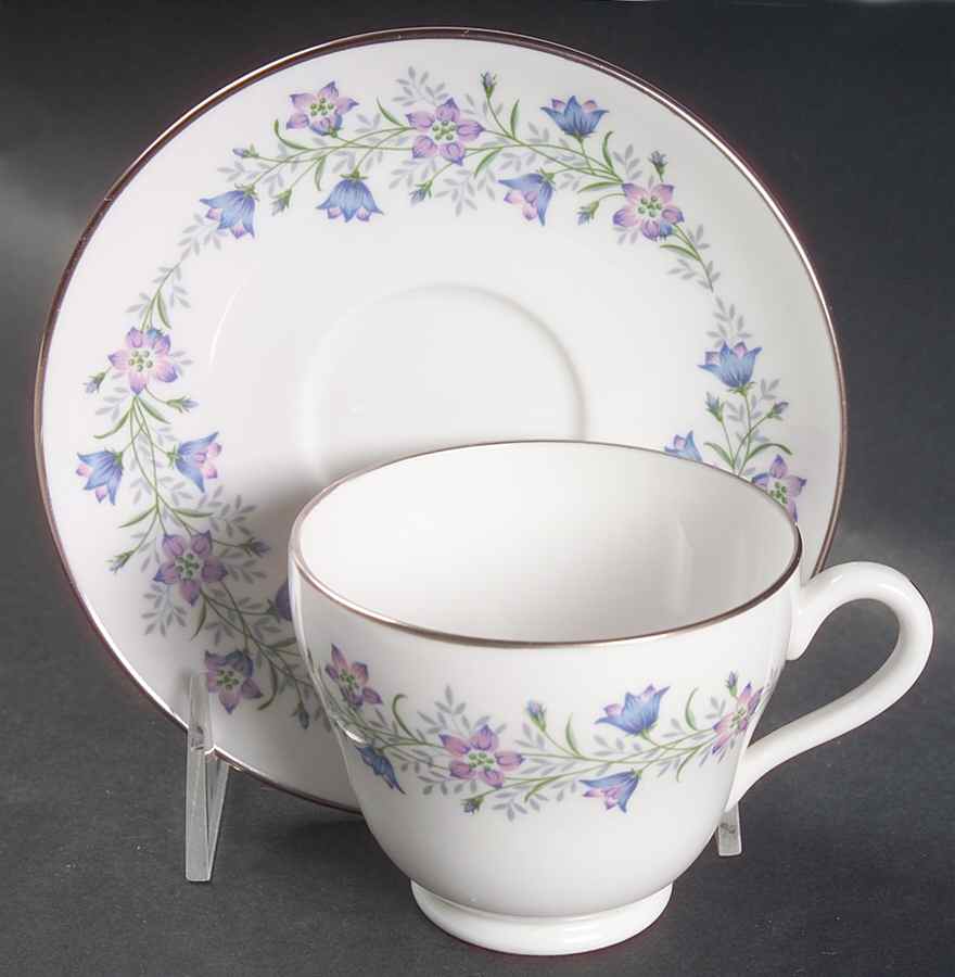 Maytime Footed Cup & Saucer Set by Spode-1