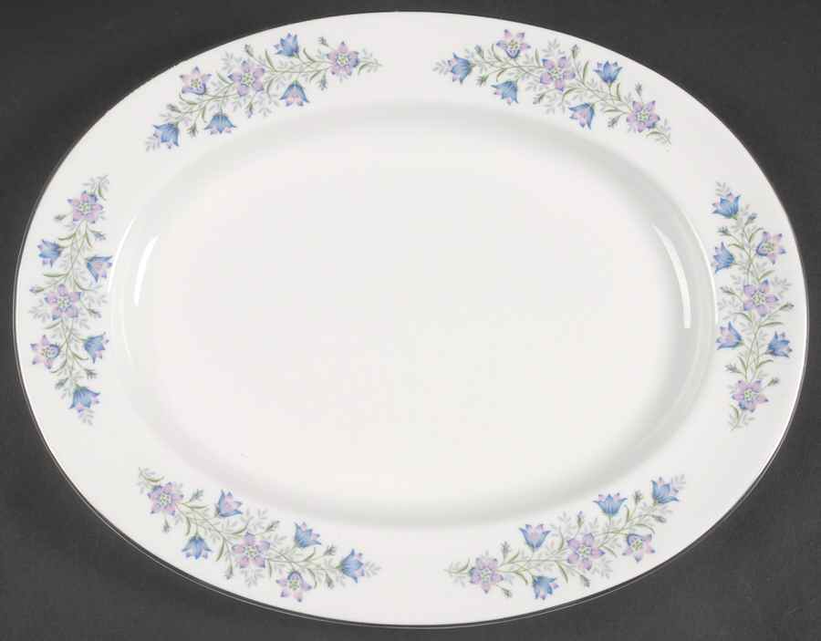 Maytime 12" Oval Serving Platter by Spode-1