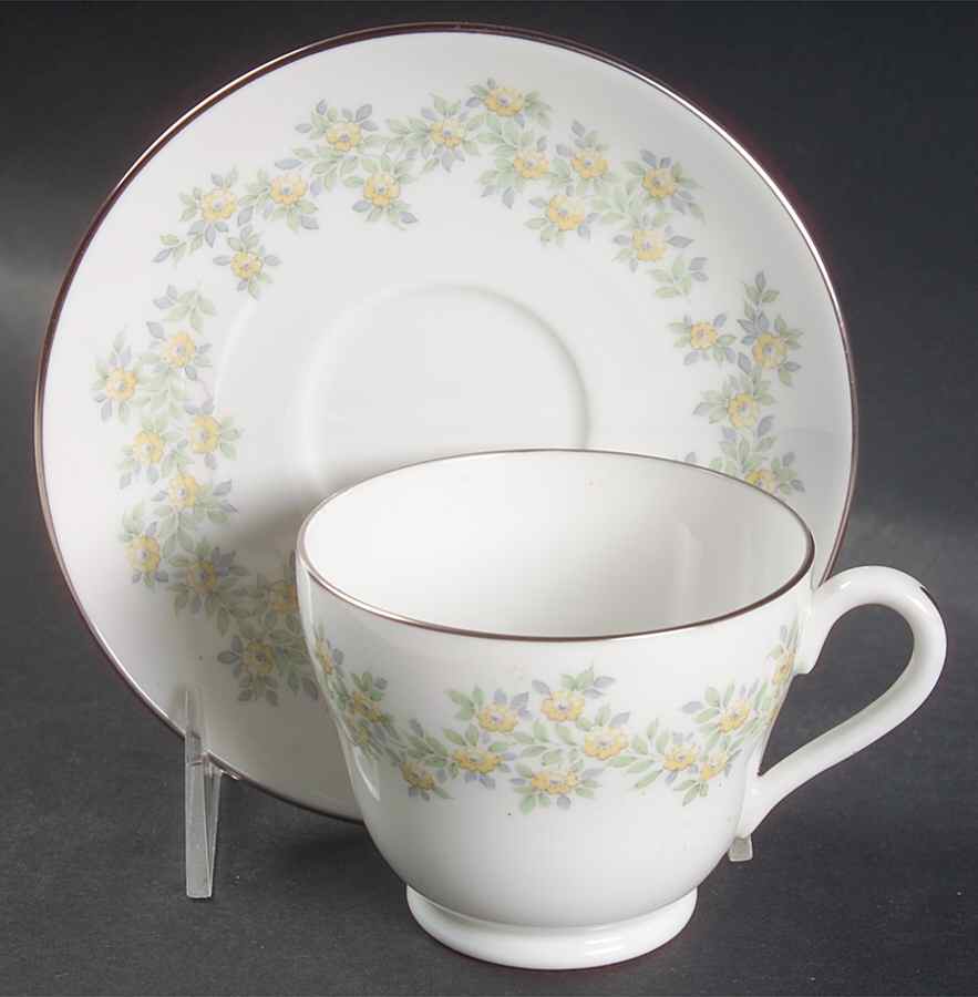 Melanie Footed Cup & Saucer Set by Spode-1