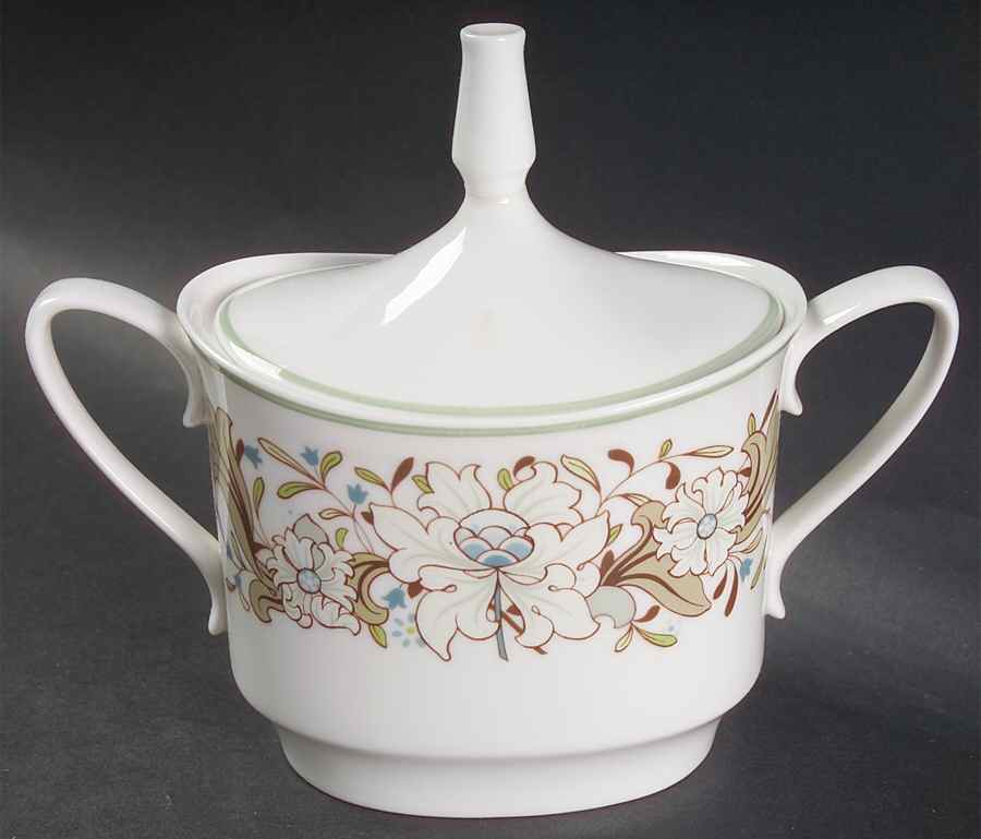 Milkwood Sugar Bowl & Lid by Spode-1