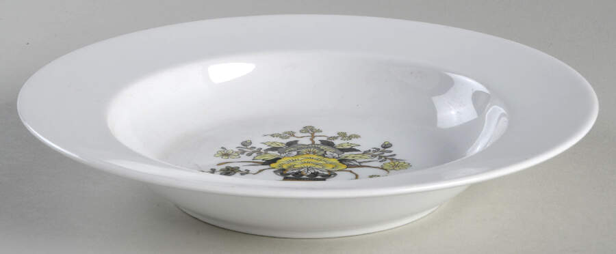 Ming (Smooth, No Trim) Rim Soup Bowl by Spode-1