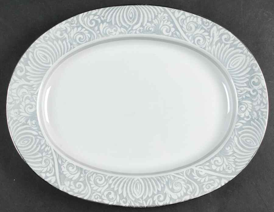 Ming 13" Oval Serving Platter by Spode-1