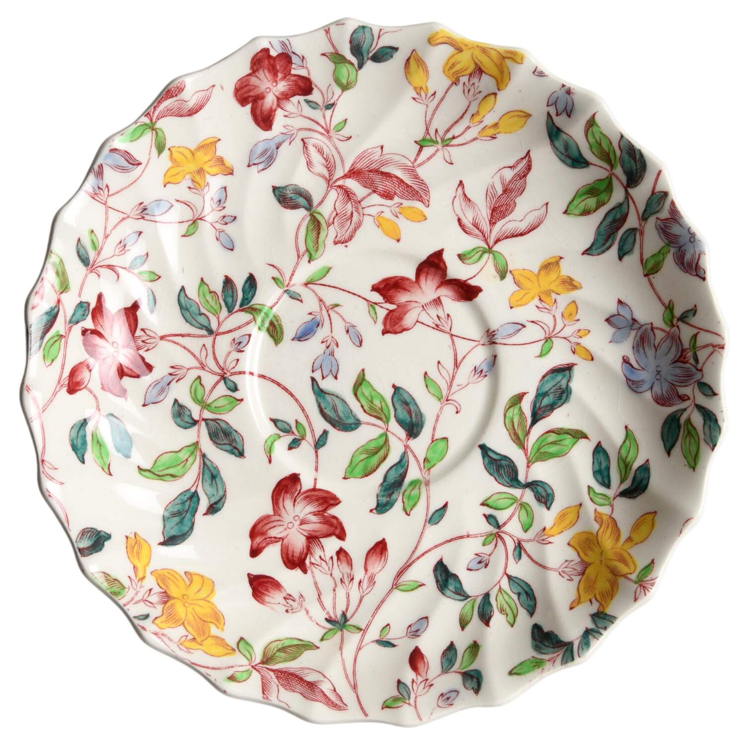 Morning Glory Saucer by Spode-1