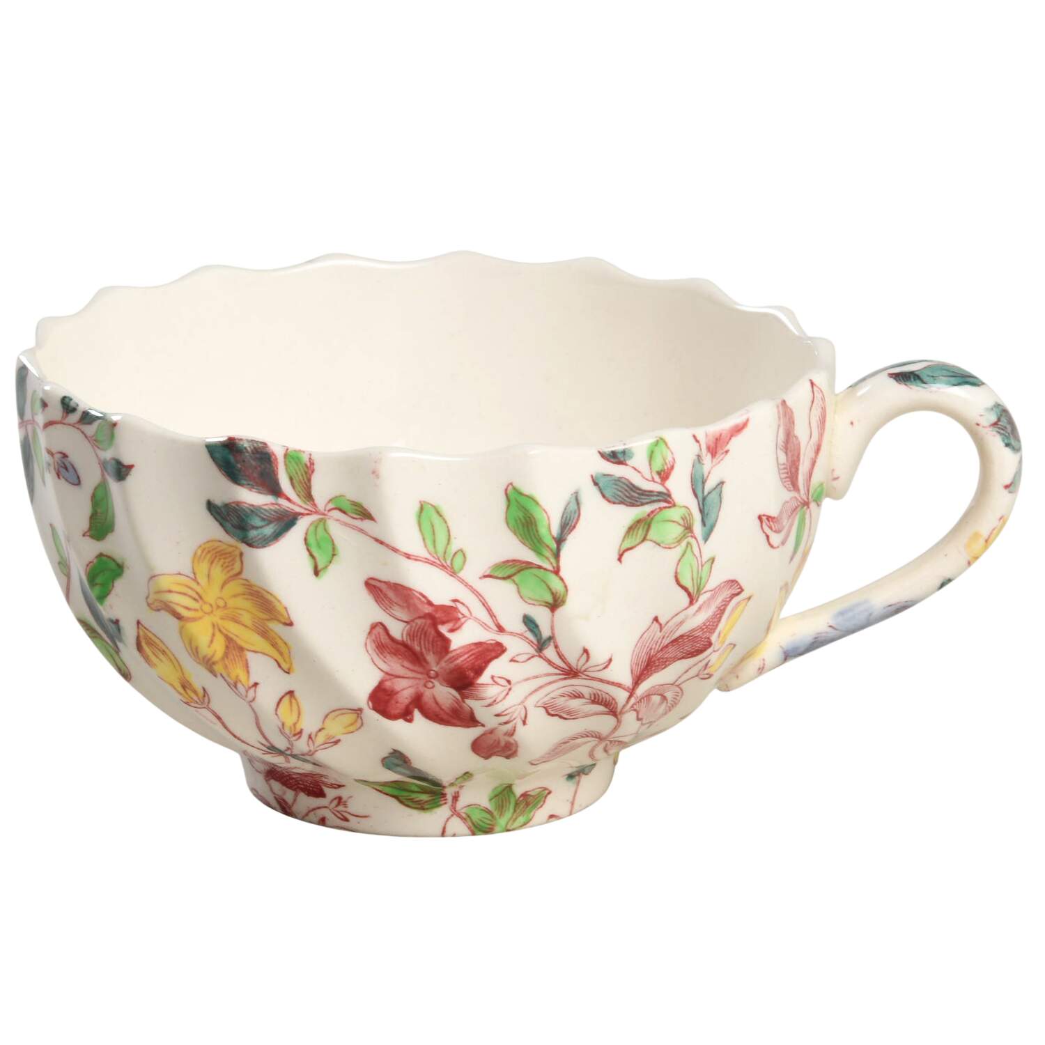 Morning Glory Flat Cup by Spode-1