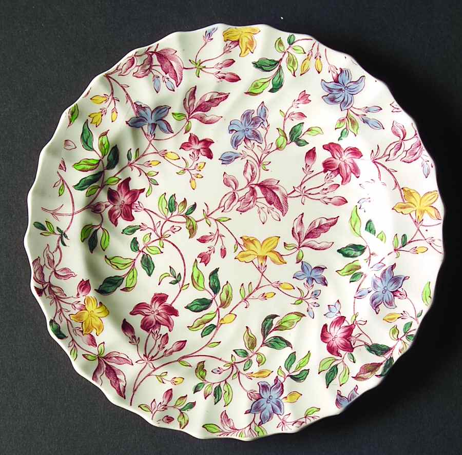 Morning Glory Salad Plate by Spode-1