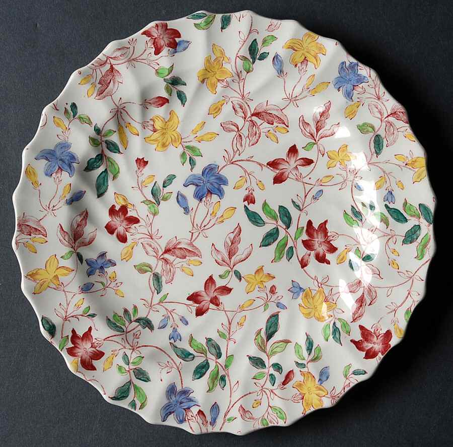 Morning Glory Salad Plate by Spode-1