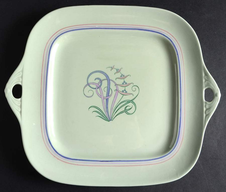 Moondrop Handled Cake Plate by Spode-1