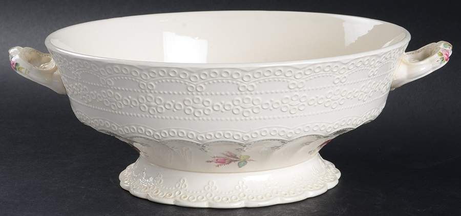 Moss Rose (Jewel Shape) Round Vegetable No Lid by Spode-1