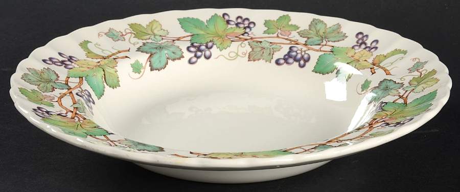 Monticello Vine Rim Soup Bowl by Spode-1