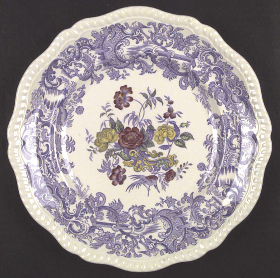 Mulberry Beverly Purple Dinner Plate by Spode-1