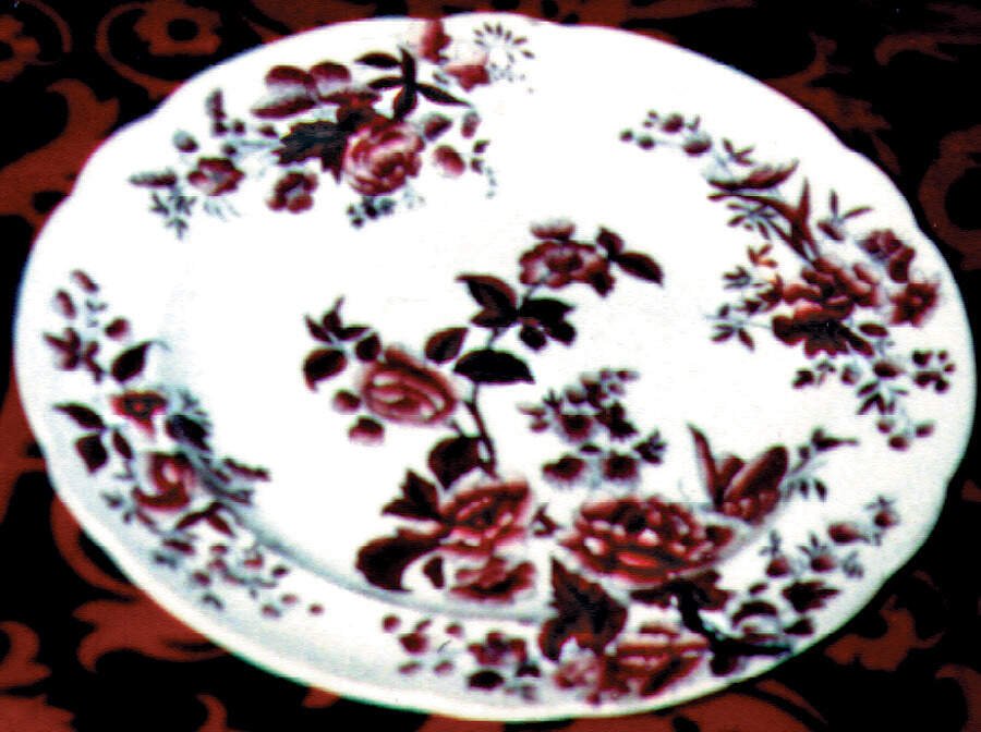 New Fayence Dinner Plate by Spode-1