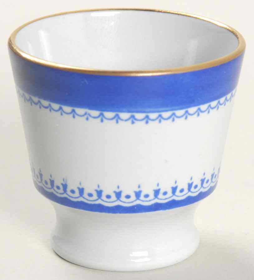 Newburyport Blue (Gold Trim) Single Egg Cup by Spode-1