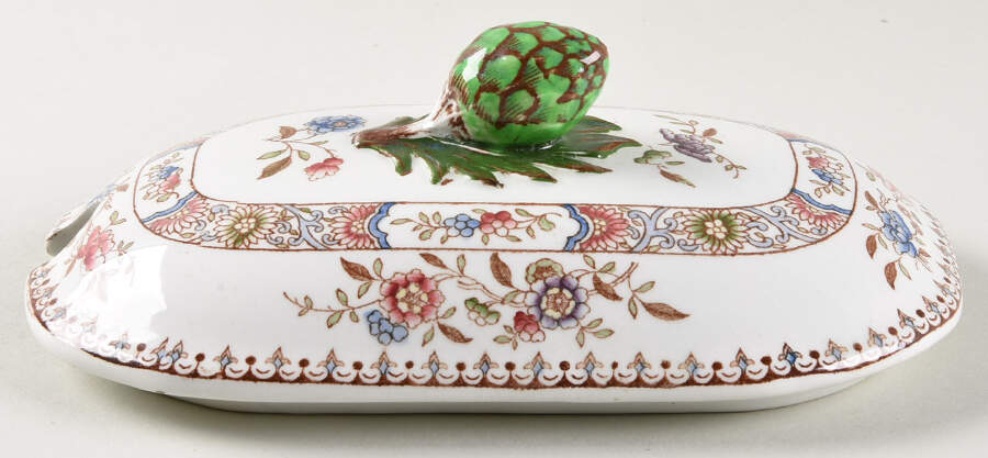 Nigel Lid for Sauce Boat by Spode-1