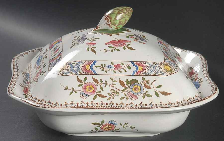 Nigel Square Covered Vegetable by Spode-1