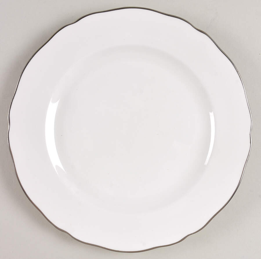 Nordic (Platinum Trim) Luncheon Plate by Spode-1