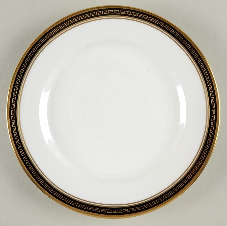 Odyssey Black Salad Plate by Spode-1