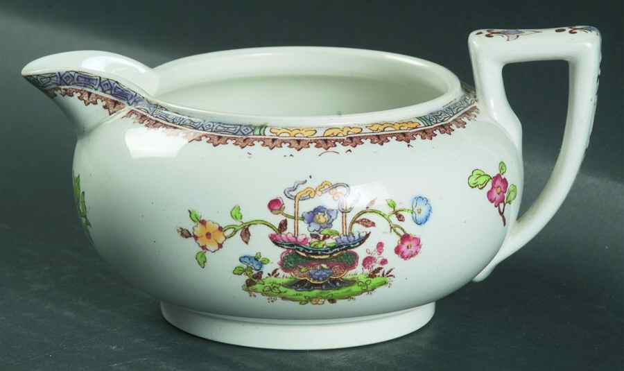 Old Bow (No Trim) Creamer by Spode-1