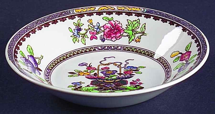 Old Bow (No Trim) Fruit/Dessert (Sauce) Bowl by Spode-1