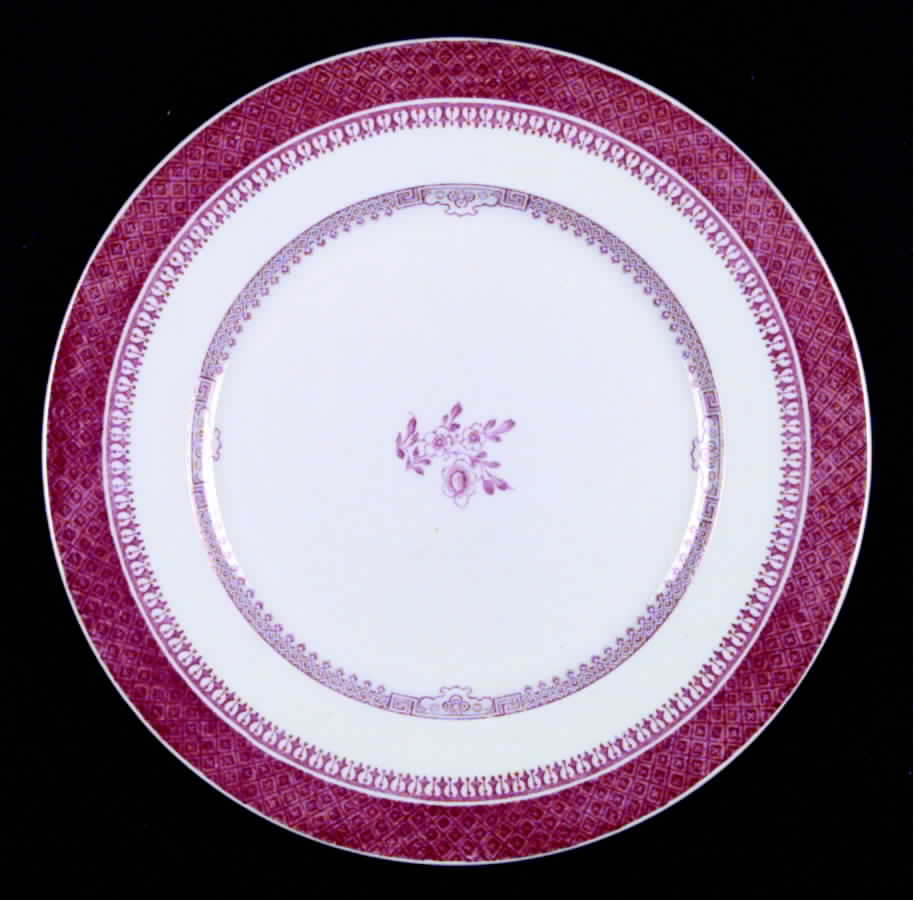 Old Bedford Red Dinner Plate by Spode-1