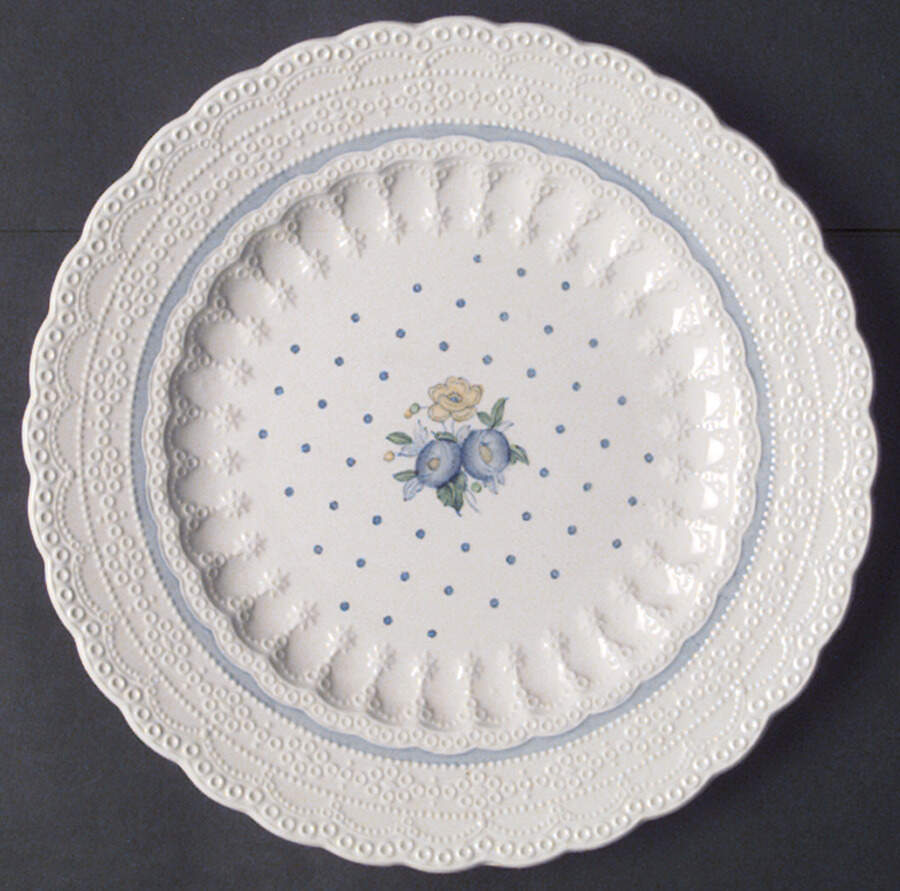 Old Concord Blue (Jewel) Salad Plate by Spode-1