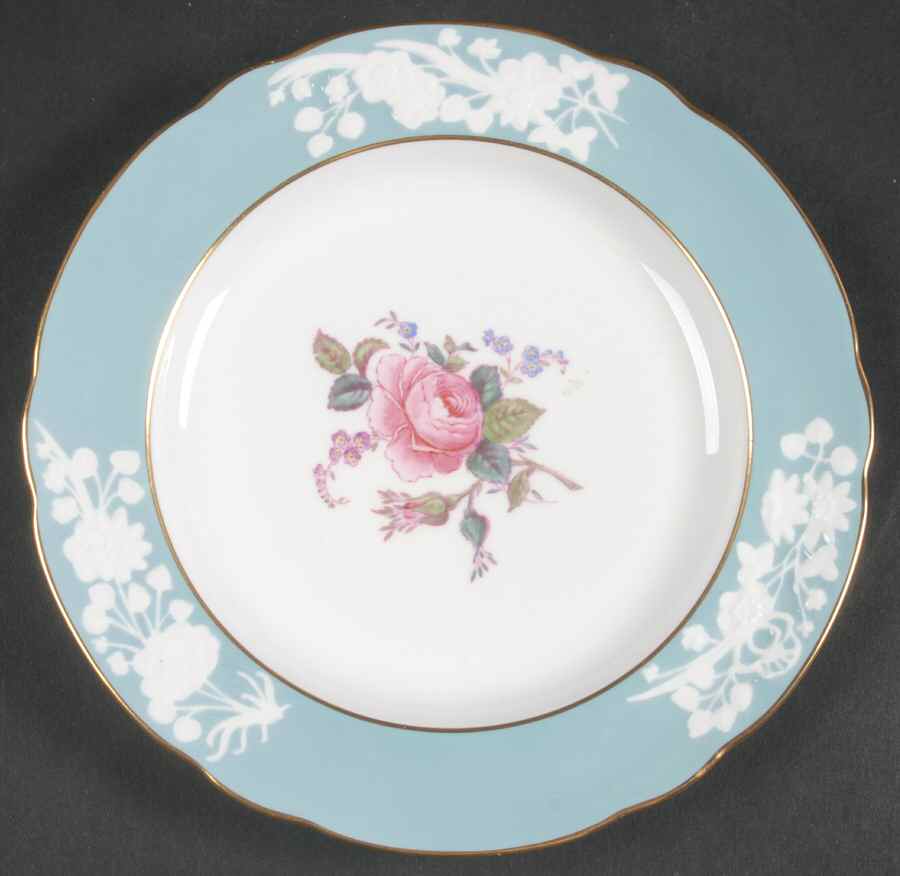 Old Colony Rose Dessert/Pie Plate by Spode-1