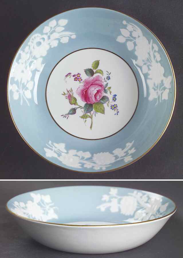 Old Colony Rose Coupe Cereal Bowl by Spode-1