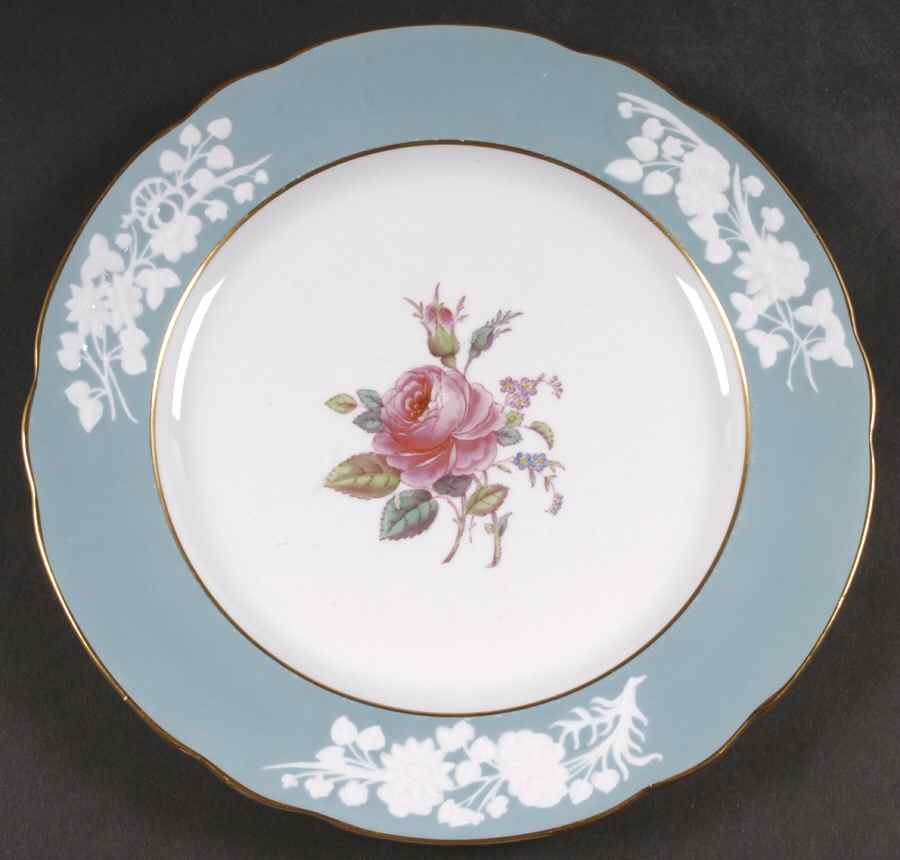 Old Colony Rose Dinner Plate by Spode-1
