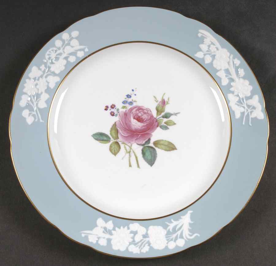 Old Colony Rose Dinner Plate by Spode-1