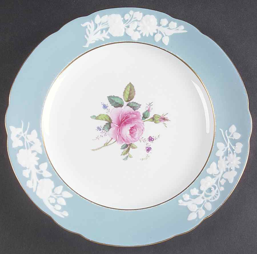 Old Colony Rose Dinner Plate by Spode-1